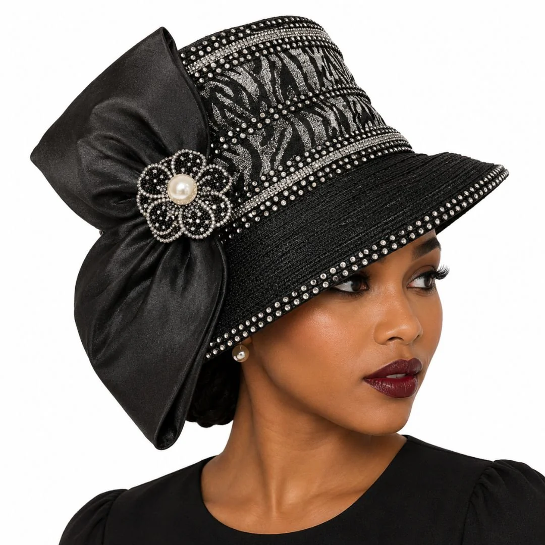 Jordan Animal Print Bucket Church Hat - Whittall & Shon - Image 2