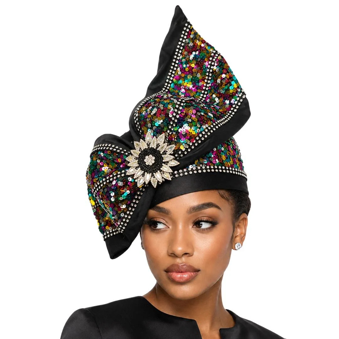 Stained Glass Sequin Pillbox Hat – Whittall & Shon