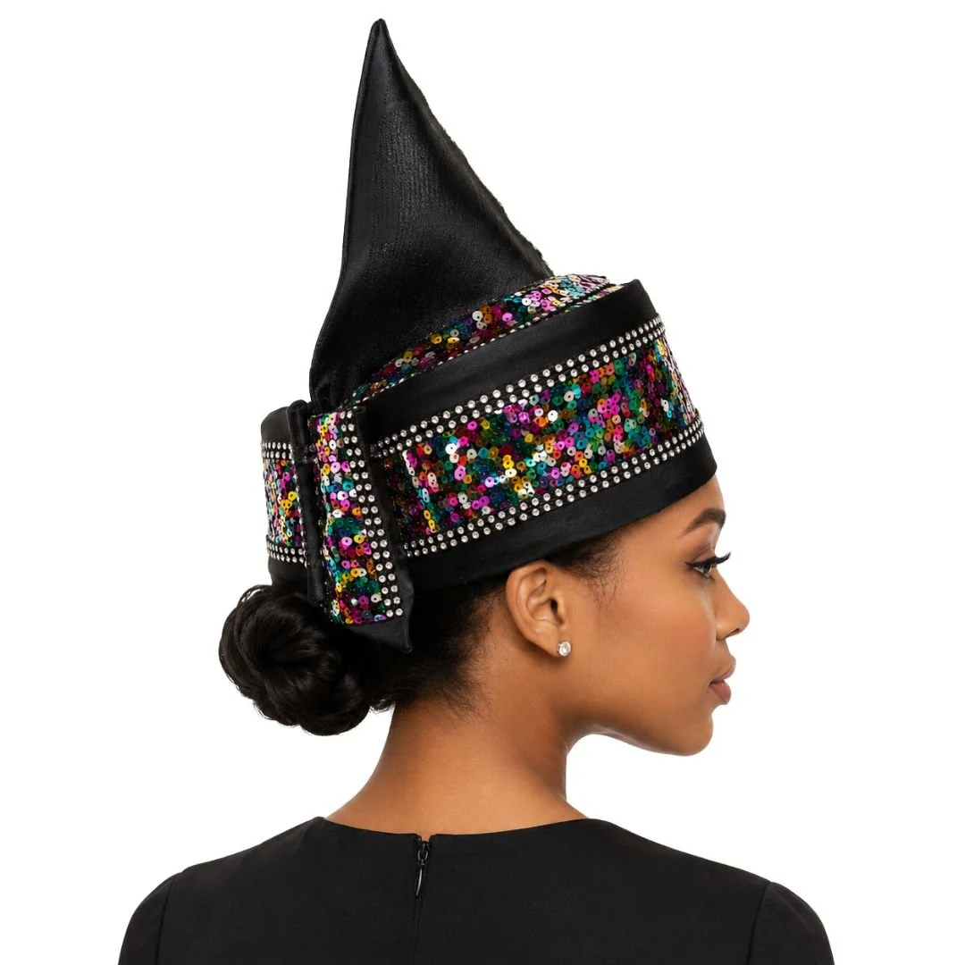 Stained Glass Sequin Pillbox Hat – Whittall & Shon - Image 2
